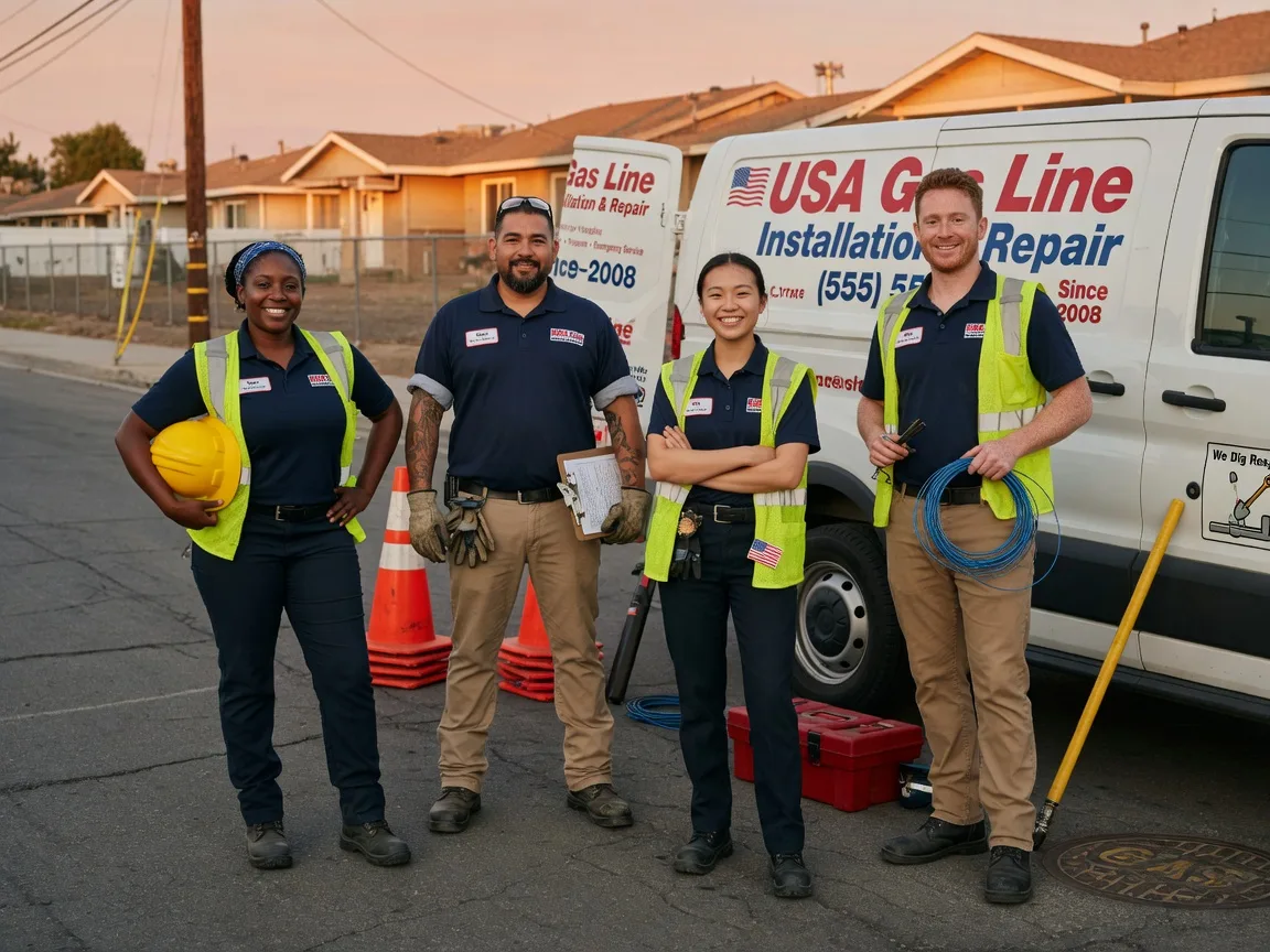 Gas Line Installation company in London, KY